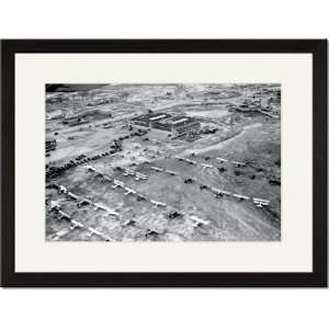   Matted Print 17x23, Central Airport, Philadelphia, PA