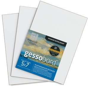  Ampersand Gessobords   5 x 7 (3 pack), Thick Gessobord 
