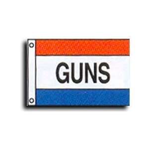  Guns Guns Opening Message Flag Patio, Lawn & Garden