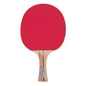  Pips In Rubber Face Table Tennis Paddle with Flared Handle 