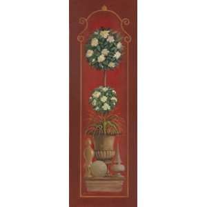  Gardenia Topiary by Gloria Eriksen 12x36