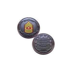  US Marine Corps Sergeant Major Challenge Coin Everything 