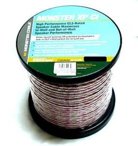 Monster Cable XP CI CL3 In Wall Rated Speaker Wire 50 M  