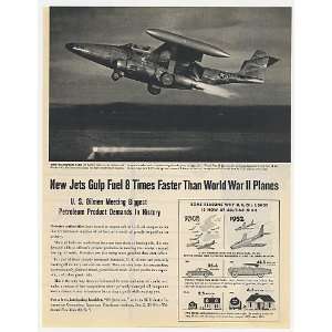  1952 Scorpion F 89 Jet American Petroleum Photo Print Ad 