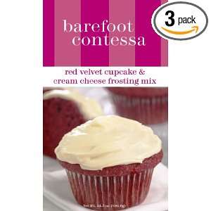 Barefoot Contessa Red Velvet Cupcake & Cream Cheese Frosting Mix, 24.5 