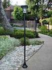 Solar Powered Lamp Post 6.5 Patio Yard Garden Lawn Walkway Accent