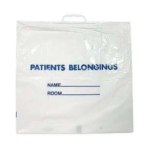  Patient Bags   Case of 250   20 x 20 Clear with Health 