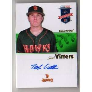  2008 Tristar Projections Josh Vitter Autograph Baseball 