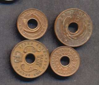 EAST AFRICA COINS,1+5 CENT  