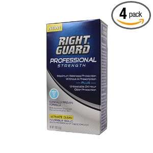 Right Guard Professional Strength Anti perspirant Deodorant Invisible 