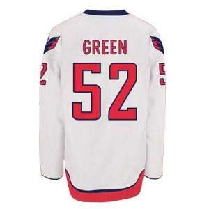  Washington Capitals #52 Mike Green White Authentic NHL 