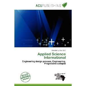   Applied Science International (9786200789938) Evander Luther Books