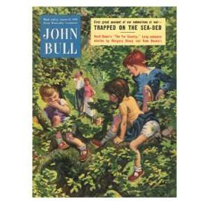  John Bull, Climbing Trees Hiding Games Magazine, UK, 1950 