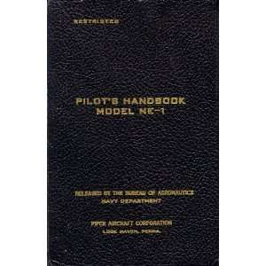  Piper Aircraft NE 1 Flight Handbook Manual Piper Books