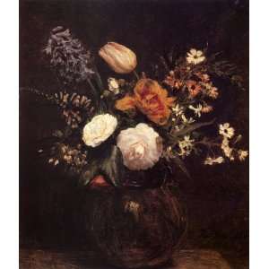   Théodore Fantin Latour   32 x 38 inches   Flowers 