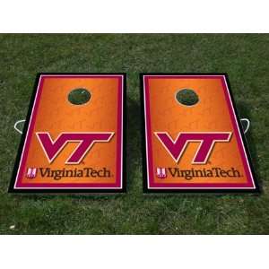    Virginia Tech Cornhole Game with 8 Logo Bags