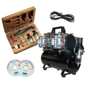  Airbrushing System with Airbrush Depot Model TC 848