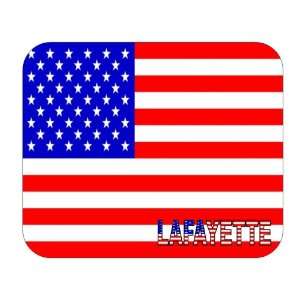  US Flag   Lafayette, Louisiana (LA) Mouse Pad Everything 