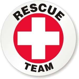 Rescue Team Vinyl (3M Conformable)   1 Color Spot Sticker 