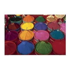  Colours of Holi Festival, India by Anirudh Cheoolkar Art 