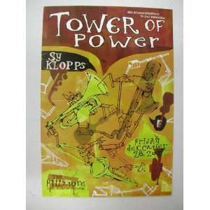   Tower Of Power Sy Klopps Handbill Poster the Fillmore