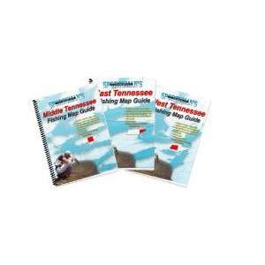  Tennessee Fishing Map Book Guides Set