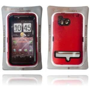  ROBOT BOX RED CASE FOR HTC THUNDERBOLT Cell Phones 