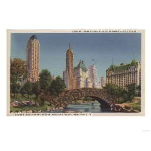 New York, NY   Central Park at 59th Street, Savoy Plaza Travel Premium 