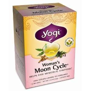 Yogi Tea Womans Moon Cycle Organic Caffeine Free Healing Formula   16 