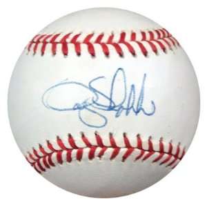  Autographed Gary Sheffield Baseball   AL Rookie Era PSA 