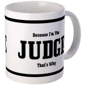 Judge Lawyer Mug by  