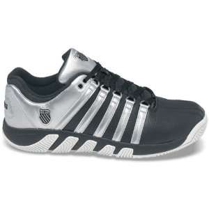 Swiss Mens Pro C Tennis Shoe (Black/ Silver)  Sports 