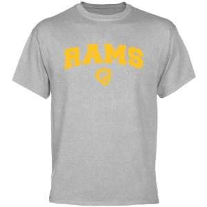 NCAA Angelo State Rams Ash Logo Arch T shirt  Sports 