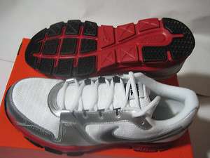 Nike Air Flex Trainer Mens Shoes Size 10, 10.5, 11 White/Black/Silver 