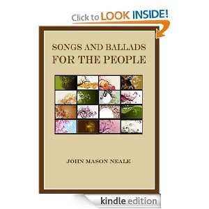 Songs and Ballads for the People John Mason Neale  Kindle 