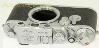 Leica IIIF 3F Red Dial DELAY Mechanism Rangefinder by LEITZ 1954 