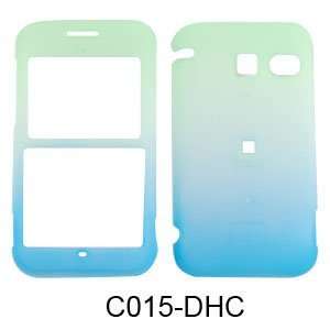  FOR SANYO 2700 JUNO CASE COVER SKIN FROST GREEN BLUE Cell 