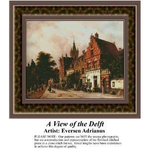  A View of the Delft, Counted Cross Stitch Patterns PDF 