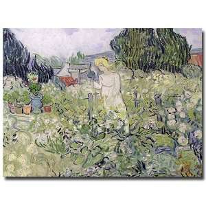   van Gogh,  Mademoiselle Gachet at Auvers sur Oise 