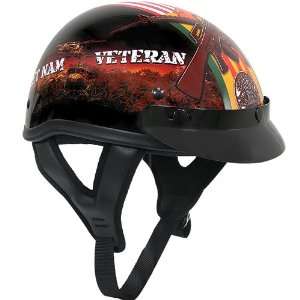  70 Glossy Vietnam Veterans of America Half Helmet   XXL Automotive