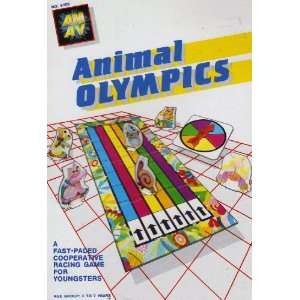  Animal Olympics Cooperative Racing Game Toys & Games