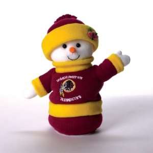  Washington Redskins 9 Animated Touchdown Snowman   NFL 