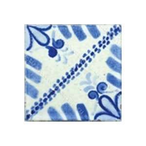  COLIMA BLEU Ceramic Tile 4x4 x 1/2