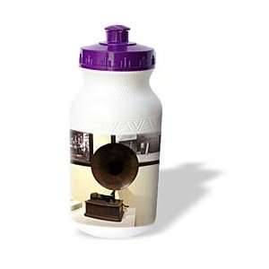   Florene Vintage   Early Phonograph   Water Bottles