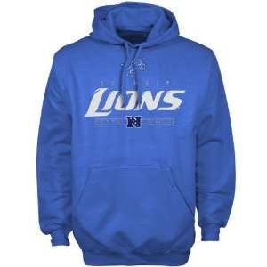 Detroit Lions Light Blue Critical Victory IV Hoody Sweatshirt (Medium 