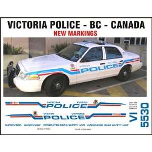  BILL BOZO VICTORIA, BC CANADA POLICE DECALS