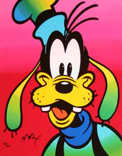 PETER MAX GOOFY DISNEY POP ART LIMITED EDITION OTHERS AVAILABLE ON 