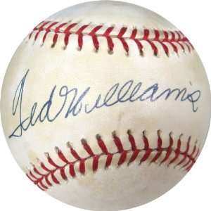 Autographed Ted Williams Ball   Bobby Brown American League Upper Deck 