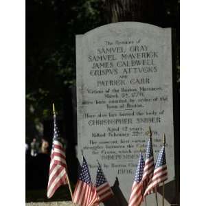  Boston Massacre Victoms Grave, Old Granary Burying Ground 