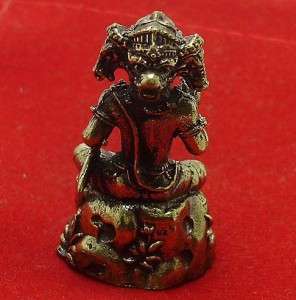 NARASIMHA 5 FACES LION BOAR HORSE HANUMAN HINDU AMULET  